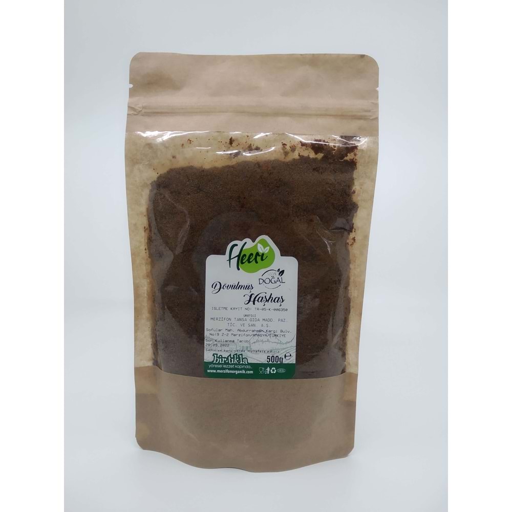 Dövülmüş Haşhaş 500 Gr