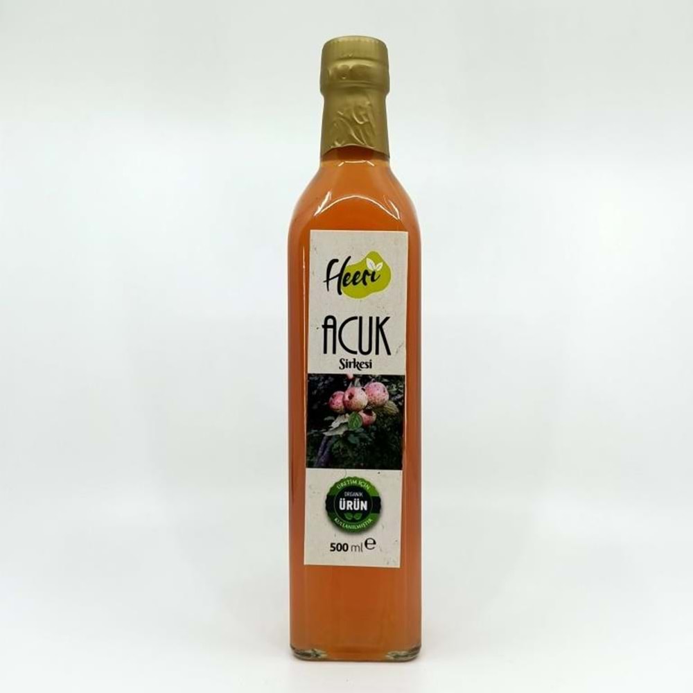 Organik Acuk Sirkesi 500 Ml